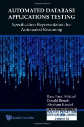 book Automated Database Applications Testing: Specification Representation for Automated Reasoning 