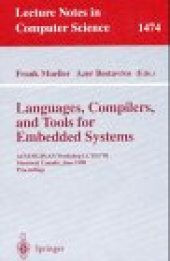 book Languages, Compilers, and Tools for Embedded Systems: ACM SIGPLAN Workshop LCTES’98 Montreal, Canada, June 19–20, 1998 Proceedings