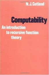 book Computability: An Introduction to Recursive Function Theory