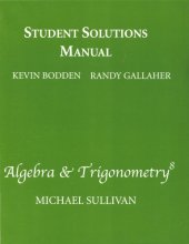 book Trigonometry: A Unit Circle Approach Student Solutions Manual 