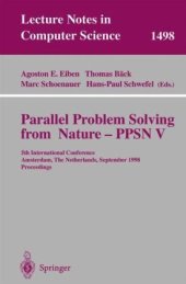 book Parallel Problem Solving from Nature — PPSN V: 5th International Conference Amsterdam, The Netherlands September 27–30, 1998 Proceedings