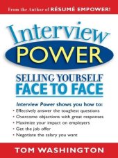 book Interview Power: Selling Yourself Face to Face