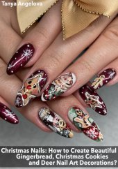 book Christmas Nails: How to Create Beautiful Gingerbread, Christmas Cookies and Deer Nail Art Decorations?