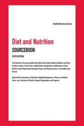 book Diet and Nutrition Sourcebook