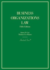 book Business Organizations Law