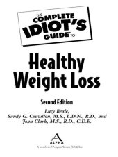 book The Complete Idiot's Guide to Healthy Weight Loss