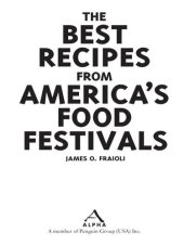 book The Best Recipes from America's Food Festivals