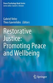 book Restorative Justice: Promoting Peace and Wellbeing