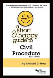 book A Short & Happy Guide to Civil Procedure