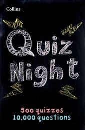 book Collins Quiz Night: 10,000 original questions in 500 quizzes