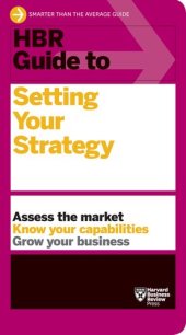 book HBR Guide to Setting Your Strategy