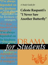 book A Study Guide for Celeste Raspanti's "I Never Saw Another Butterfly"