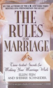 book The Rules for Marriage: Time-Tested Secrets for Making Your Marriage Work