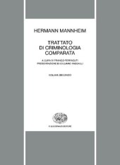 book Trattato di criminologia comparata