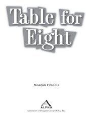 book Table for Eight: Raising a Large Family in a Small-Family World