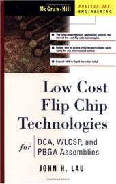 book Low Cost Flip Chip Technologies for DCA, WLCSP, and PBGA Assemblies