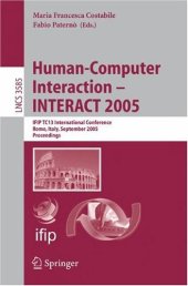 book Human-Computer Interaction with Mobile Devices and Services: 5th International Symposium, Mobile HCI 2003, Udine, Italy, September 2003. Proceedings