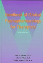 book Handbook of Clinical Psychopharmacology for Therapists