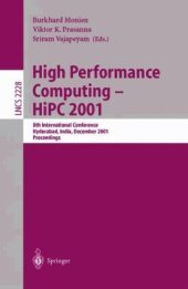 book High Performance Computing — HiPC 2001: 8th International Conference Hyderabad, India, December 17–20, 2001 Proceedings