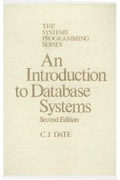 book Introduction to Data Base Systems 
