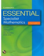 book Essential Specialist Mathematics Third Edition with Student CD-ROM 