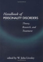 book Handbook of Personality Disorders: Theory, Research, and Treatment