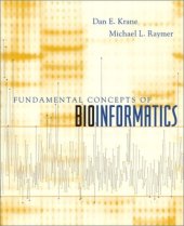 book Fundamental Concepts of Bioinformatics