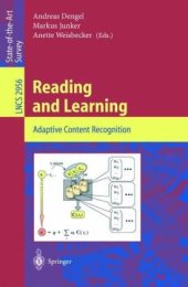 book Reading and Learning: Adaptive Content Recognition