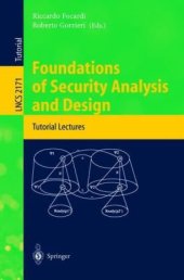 book Foundations of Security Analysis and Design: Tutorial Lectures