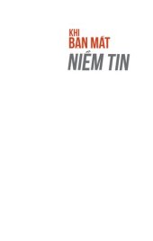 book Khi Bạn Mất Niềm Tin