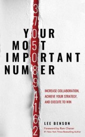 book Your Most Important Number: Increase Collaboration, Achieve your Strategy, and Execute to Win