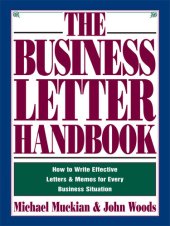 book Business Letter Handbook