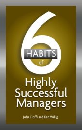 book 6 Habits of Highly Successful Managers