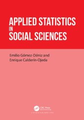 book Applied Statistics In Social Sciences