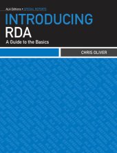 book Introducing RDA: A Guide to the Basics