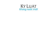 book Kỷ Luật Không Nước Mắt