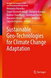 book Sustainable Geo-Technologies for Climate Change Adaptation