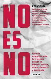 book No es no: Guía de actuación ante la violencia sexual en México