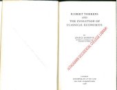 book Robert Torrens and the Evolution of Classical Economics