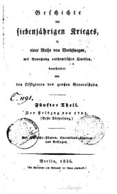 book Der Feldzug von 1761