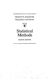 book Statistical Methods