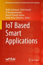 book IoT Based Smart Applications