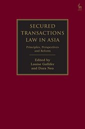 book Secured Transactions Law in Asia: Principles, Perspectives and Reform