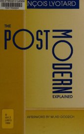 book The Postmodern Explained: Correspondence 1982-1985