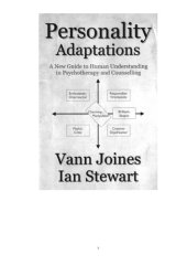 book Personality Adaptations: A New Guide to Human Understanding in Psychotherapy and Counselling