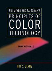 book Billmeyer and Saltzman's Principles of Color Technology