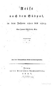 book Reise nach dem Südpol in den Jahren 1822 bis 1824