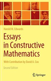 book Essays in Constructive Mathematics