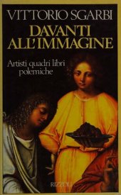 book Davanti all'immagine. Artisti quadri libri polemiche