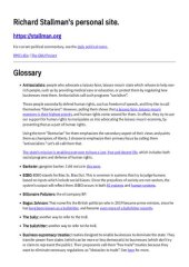 book Stallman Glossary